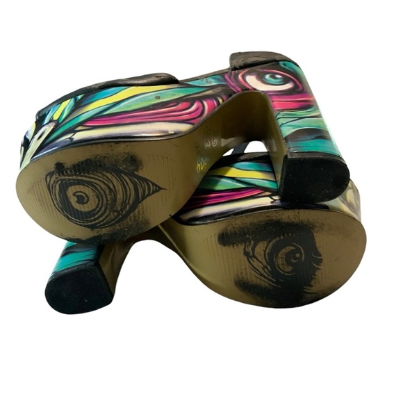 Iron Fist Skin Crawler Super Platform Heel EU Sz36/US5 - Picture 9 of 11